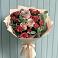 Букет цветов из: Гвоздики и Розы в Посёлок Комбината Стройматериалов-1