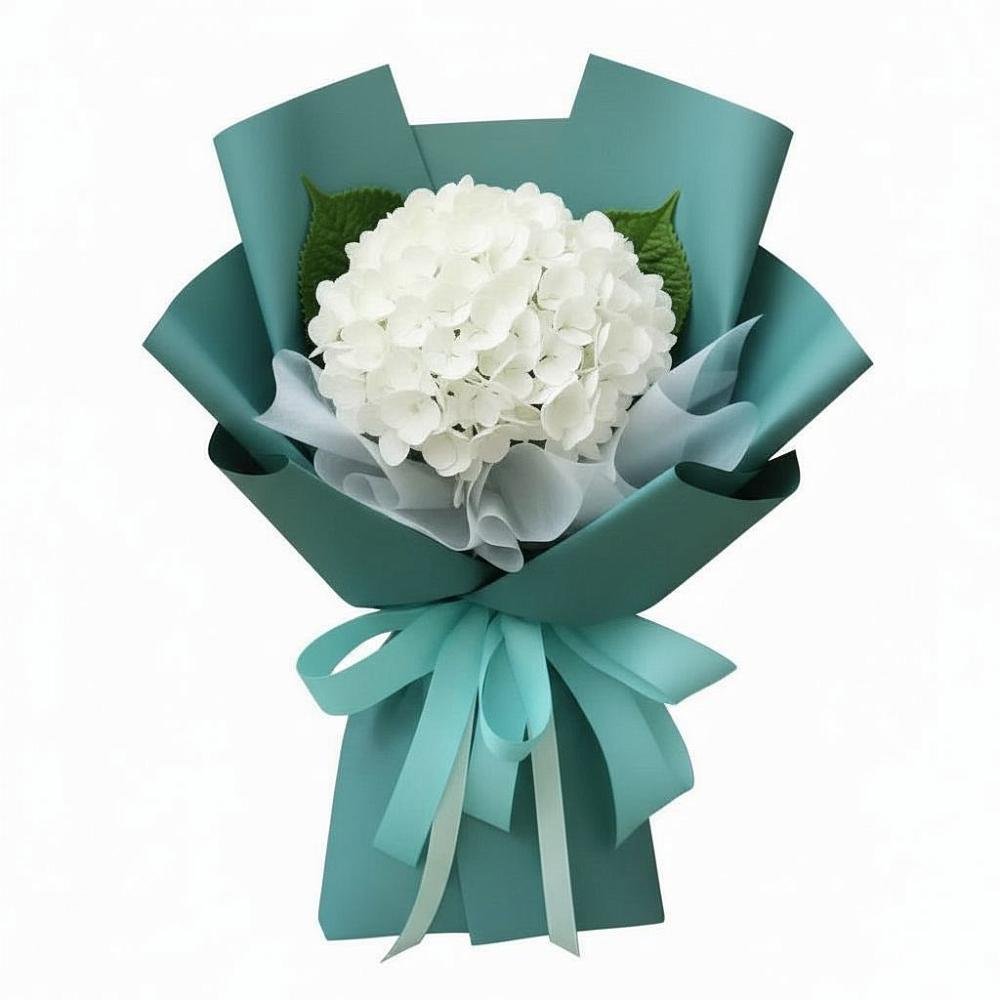 Букет цветов из: Гортензия в Посёлок Комбината Стройматериалов-1
