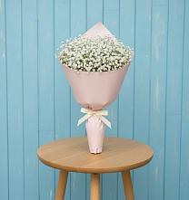 Букет цветов из:  Гипсофила в Посёлок Комбината Стройматериалов-1