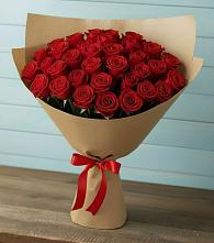 Букет Красные розы Милано в Посёлок Комбината Стройматериалов-1