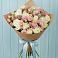 Букет цветов из: Розы в Посёлок Комбината Стройматериалов-1