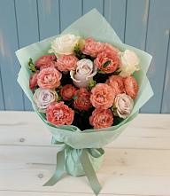 Букет цветов из:  Розы #REPLACE_PRED# Посёлок Комбината Стройматериалов-1