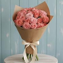 Букет цветов из:  Розы в Посёлок Комбината Стройматериалов-1